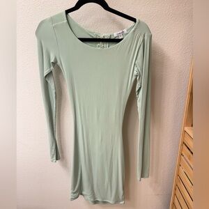 Shades of Rose Mint Green Sage Dress